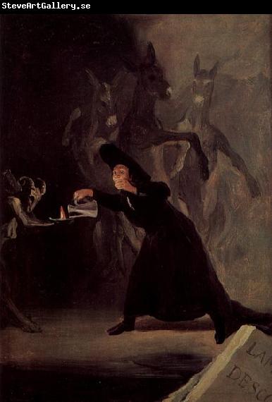 Francisco de Goya Die Lampe des Teufels
